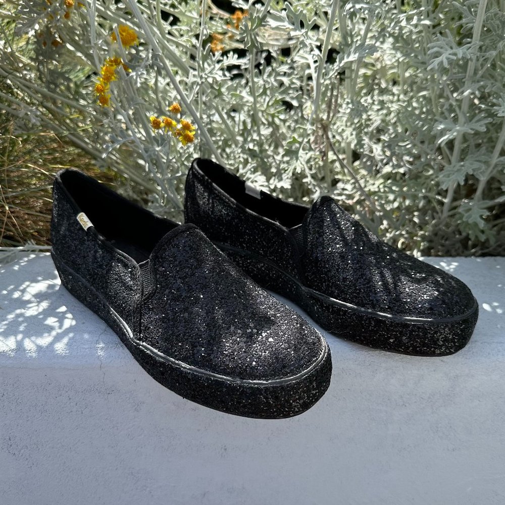 NWOT glitter Kate Spade Keds